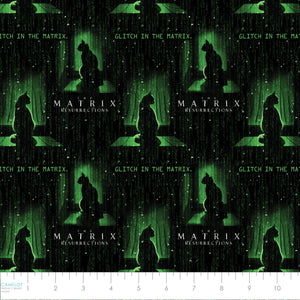 La collection Matrice-  Matrice Chat-Noir-100% Coton-23080104-01