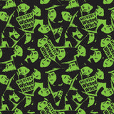 Wizard of Oz - Pink Goes Good With Green Collection-Wickedly Wicked Witch-Black-100% Cotton-23180404-01