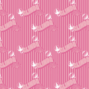 Wizard of Oz - Pink Goes Good With Green Collection-Glinda Stripe-Pink-100% Cotton-23180412-01