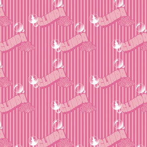 Wizard of Oz - Pink Goes Good With Green Collection-Glinda Stripe-Pink-100% Cotton-23180412-01
