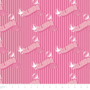 Wizard of Oz - Pink Goes Good With Green Collection-Glinda Stripe-Pink-100% Cotton-23180412-01