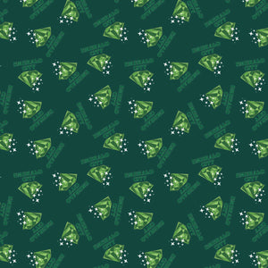 Wizard of Oz - Pink Goes Good With Green Collection-Emerald City-Green-100% Cotton-23180413-01