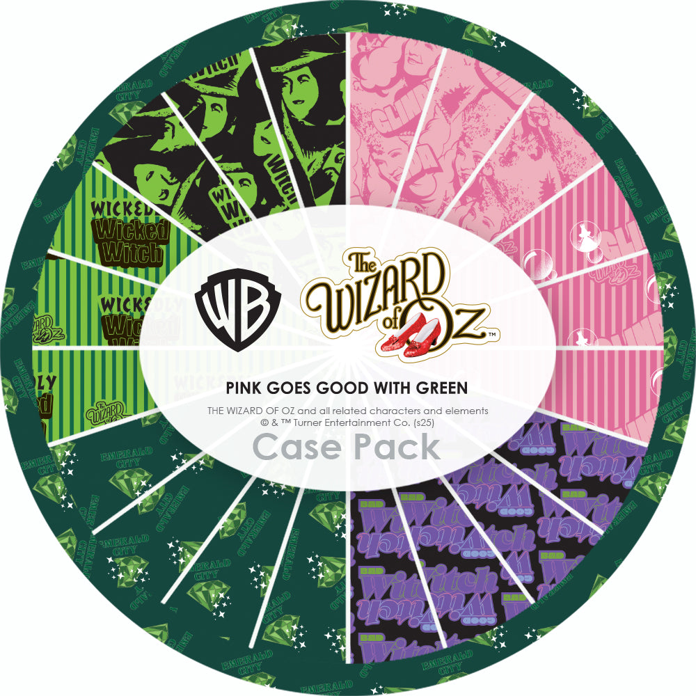 Wizard of Oz - Pink Goes Good With Green Case Pack (60 Yards)-Multi-100% Cotton-23180418CASE