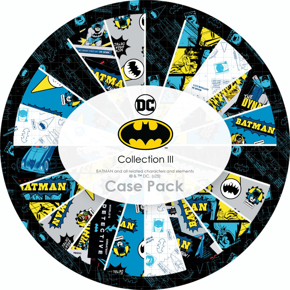 DC Batman Collection III Case Pack (60 Yards)-Multi-100% Cotton-23200424CASE