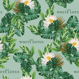 The White Lotus Collection-The White Lotus-TWL Maui Lotus-Quilting Cotton-23270101-01
