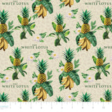 The White Lotus Collection-The White Lotus-TWL Maui Pineapple-Quilting Cotton-23270103-01