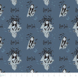 Corpse Bride Collection-Emily Poses-Navy-100% Cotton-23290103-02
