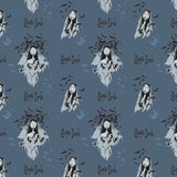 Corpse Bride Collection-Emily Poses-Navy-100% Cotton-23290103-02