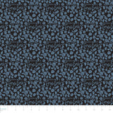 Corpse Bride Collection-Roses & Title-Blue-100% Cotton-23290106-01