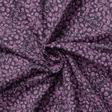 Corpse Bride Collection-Roses & Title-Purple-100% Cotton-23290106-02