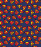 Dc Comics Superman Logo - 2Yd Cuts- Navy
