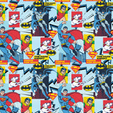 Justice League - Batman & Superman Collection-DC Legends Unite-Quilting Cotton-23421516-01