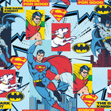Justice League - Batman & Superman Collection-DC Legends Unite-Quilting Cotton-23421516-01