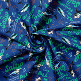 Shark Week Collection-Salty-Navy-100% Cotton-23560103-01