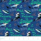 Shark Week Collection-Salty-Navy-100% Cotton-23560103-01