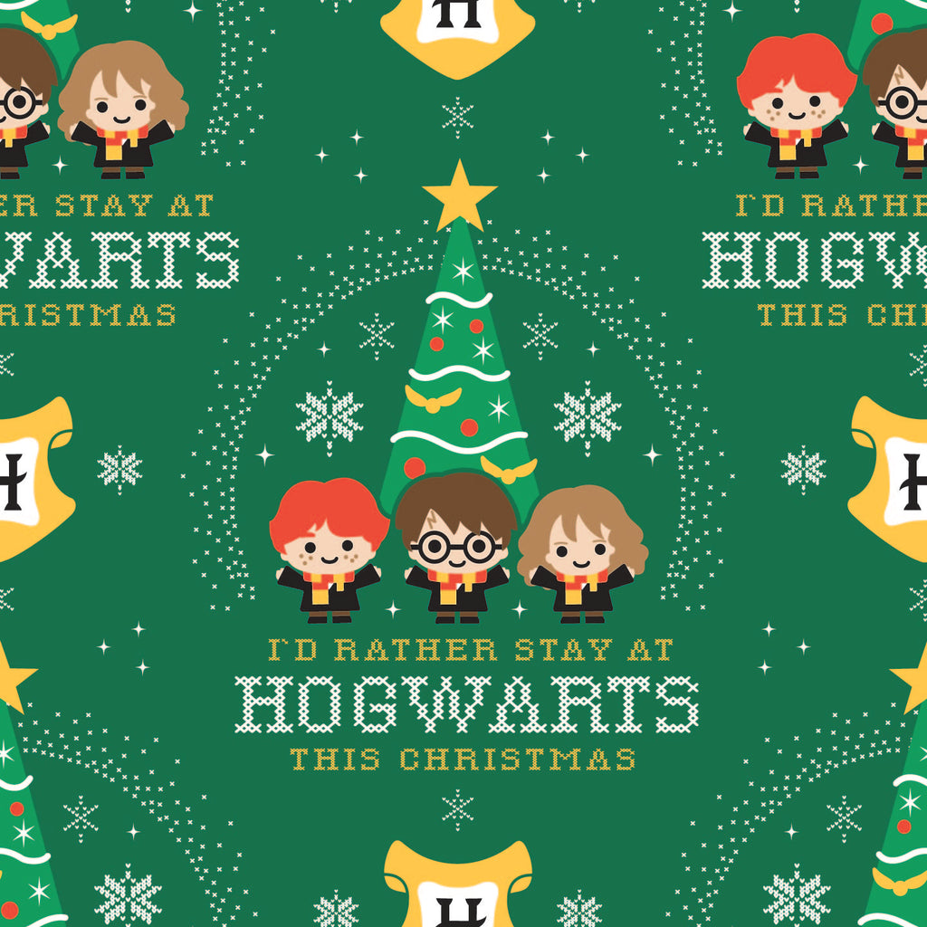 Harry Potter - Hp Hogwarts Holiday- 2Yd Cut