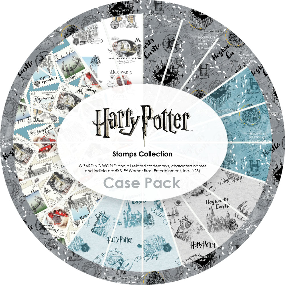 Harry Potter Stamps Collection Case Pack (70 Yards)-100% Cotton-23800924CASE