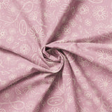 Collection Gilmore Girls Bookmarked-Botanique-Mauve-100% Coton-23840117-02