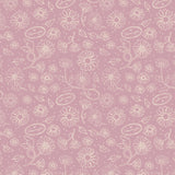 Collection Gilmore Girls Bookmarked-Botanique-Mauve-100% Coton-23840117-02
