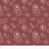 Collection Gilmore Girls Bookmarked-Marques-Rouge--100% Coton-23840118-02