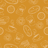 Collection Gilmore Girls Bookmarked-Café chez Luke's-Orange-100% Coton-23840119-02