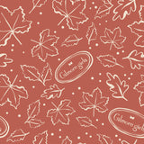 Collection Gilmore Girls Bookmarked-L'Automne à Stars Hollow-Rouge-﻿100% Coton-23840120-01