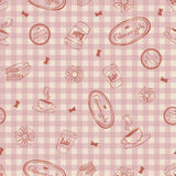 Collection Gilmore Girls Bookmarked-Les Jours à Carreaux- Rose-100% Coton-23840121-01