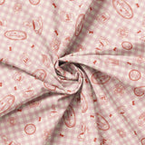 Collection Gilmore Girls Bookmarked-Les Jours à Carreaux- Rose-100% Coton-23840121-01