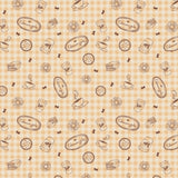 Collection Gilmore Girls Bookmarked-Les Jours à Carreaux-Orange-100% Coton-23840121-02