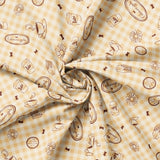 Collection Gilmore Girls Bookmarked-Les Jours à Carreaux-Orange-100% Coton-23840121-02