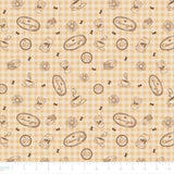 Collection Gilmore Girls Bookmarked-Les Jours à Carreaux-Orange-100% Coton-23840121-02
