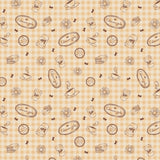 Collection Gilmore Girls Bookmarked-Les Jours à Carreaux-Orange-100% Coton-23840121-02