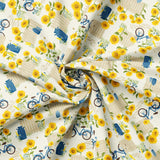 Sunny Days Ahead Collection-French Countryside-100% Cotton-Cream