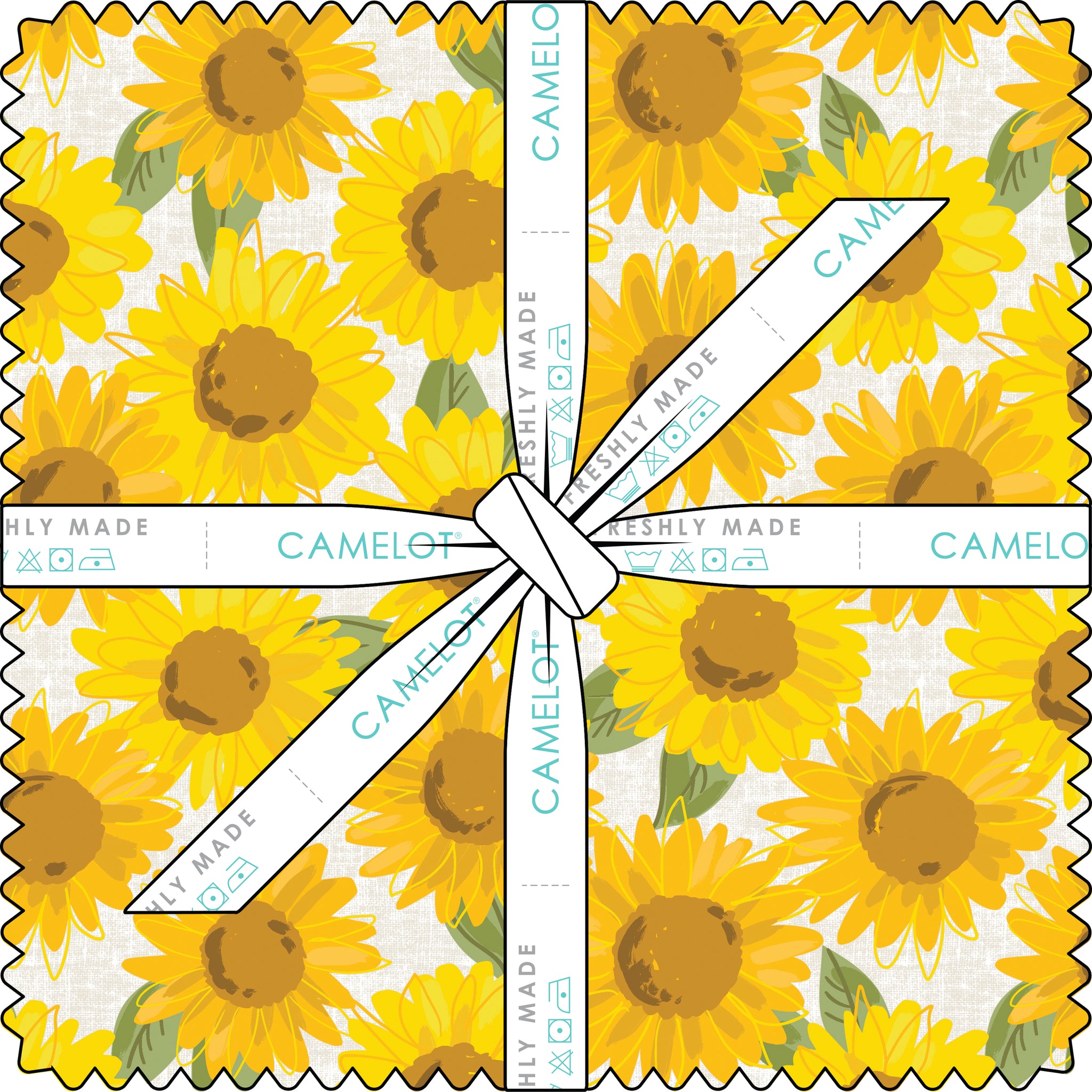 Sunny Days Ahead Collection 10" Squares (42 pieces)-100% Cotton-Multi