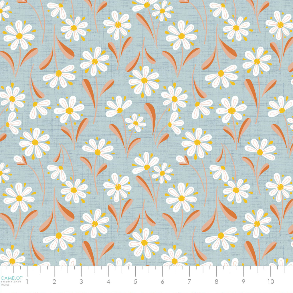 Collection Daisy Dukes-Daisy Sunshine-100% coton-bleu-27230201-02