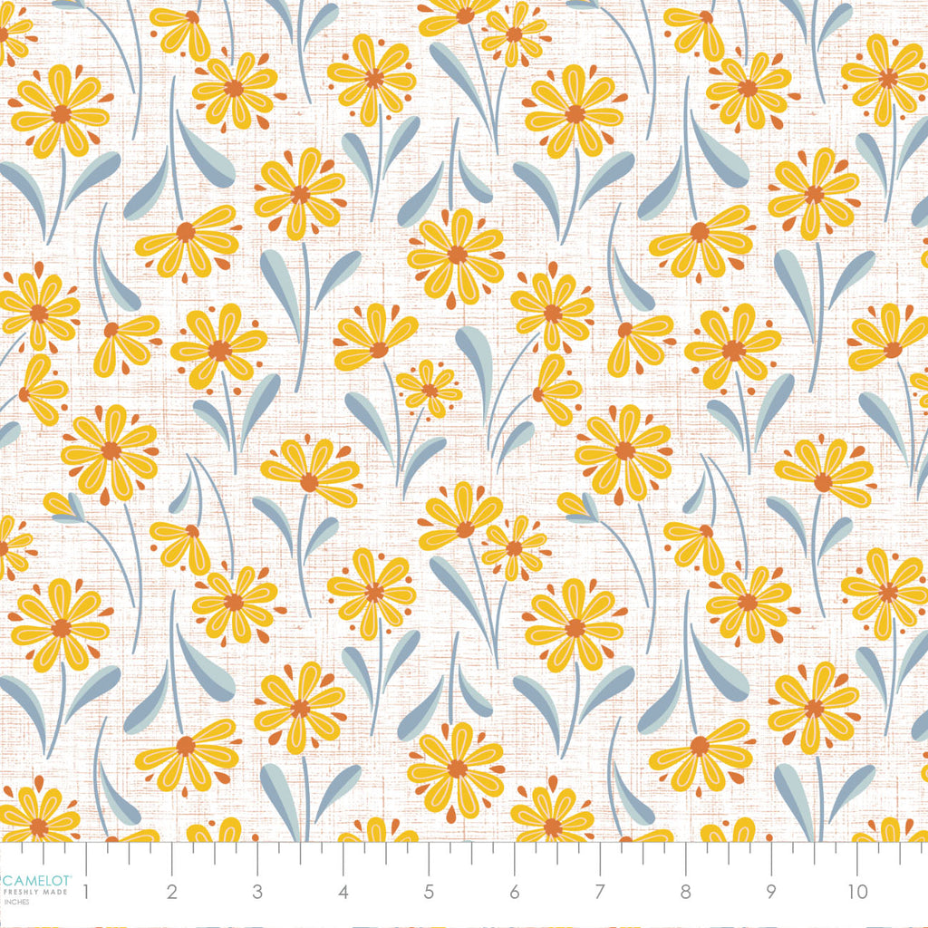 Collection Daisy Dukes-Daisy Sunshine-100% coton-jaune-27230201-03