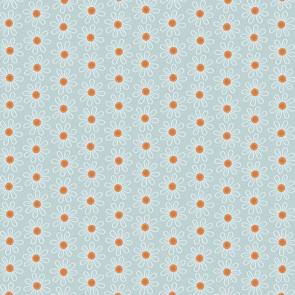 Collection Daisy Dukes-Petal Power-100% coton-bleu-27230203-01