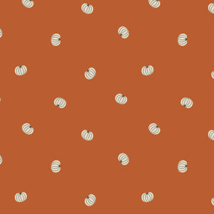 Pumpkin Spice Season Collection-Tiny Pumpkin Toss-Orange-100% Cotton-27240106-02