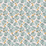 Up, Up & Away by Teresa Chan - -  Blue+ Metallic Gold Branches - Cotton