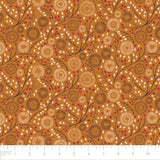 Autumn Owl Collection-Abstract Autumn-Tan-100% Cotton-30260102-02