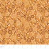 Autumn Owl Collection-Abstract Autumn-Mustard-100% Cotton-30260102-04