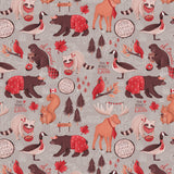 Oh Canada Collection-The True North-Grey-100% Cotton-36250101-02