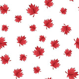 Oh Canada Collection-Maple Leaves-White-100% Cotton-36250103-01