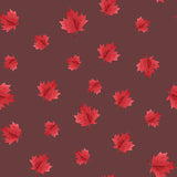 Oh Canada Collection-Maple Leaves-Dark Taupe-100% Cotton-36250103-03