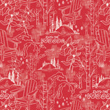 Oh Canada Collection-Into the Woods-Red-100% Cotton-36250104-01