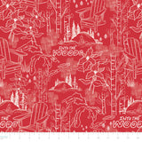 Oh Canada Collection-Into the Woods-Red-100% Cotton-36250104-01