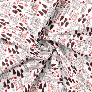 Oh Canada Collection-Strong and Free-White-100% Cotton-36250105-01