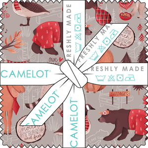 Oh Canada Collection 5" Charms (42 pieces)-Multi-100% Cotton-36250107CHA