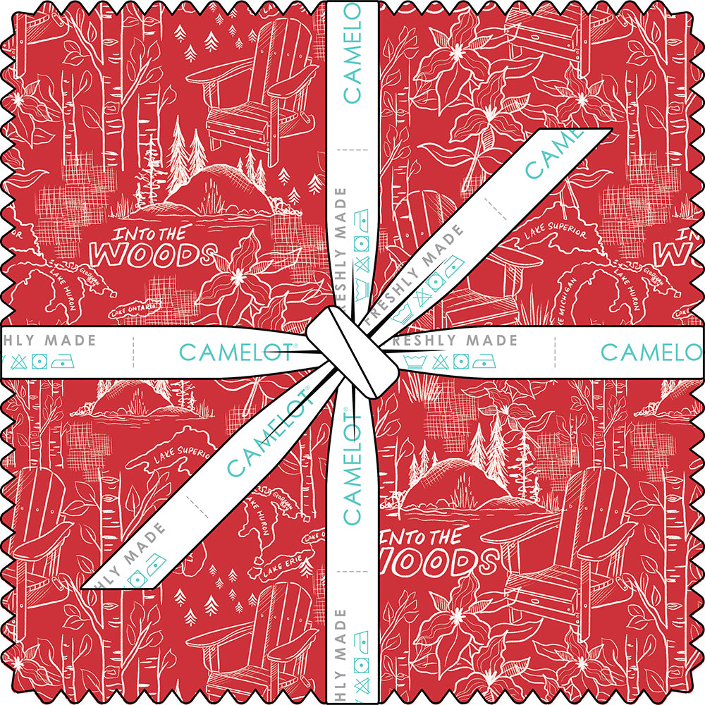 Oh Canada Collection 10" Squares (42 pieces)-Multi-100% Cotton-36250107SQU