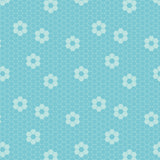 Hexie Flowers Collection-Small Stitched Hexies-100% Cotton-Blue